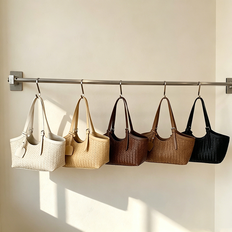 Tote Bag Beach - CLAREGQI Hand Woven Tote Bag for