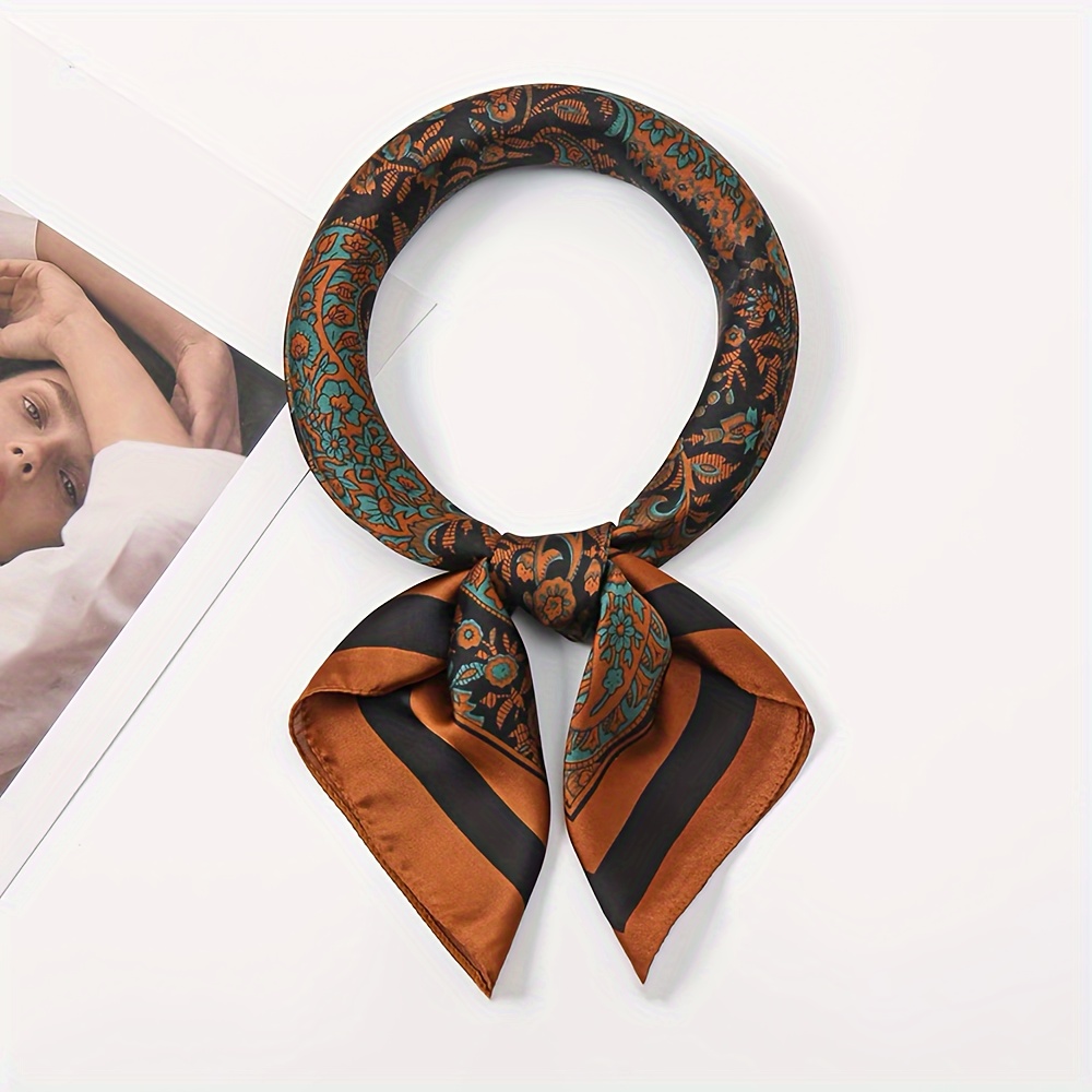 Fashionable Imitation Silk Sca - Headband Summer Knit avis et prix