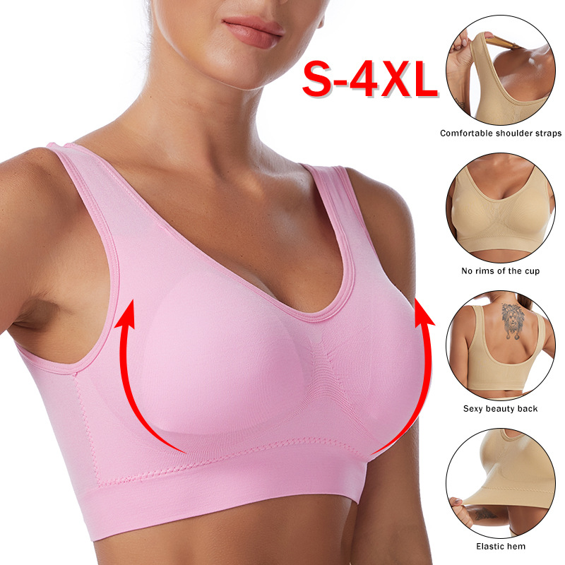 Sexy Women Bra Plus Size Seaml - Bralette Triangle Set avis et prix
