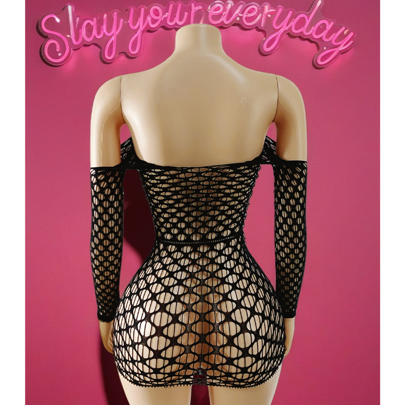 1PC Women Fishnet Cover Up Wit - Cover Up Kaftan avis et prix