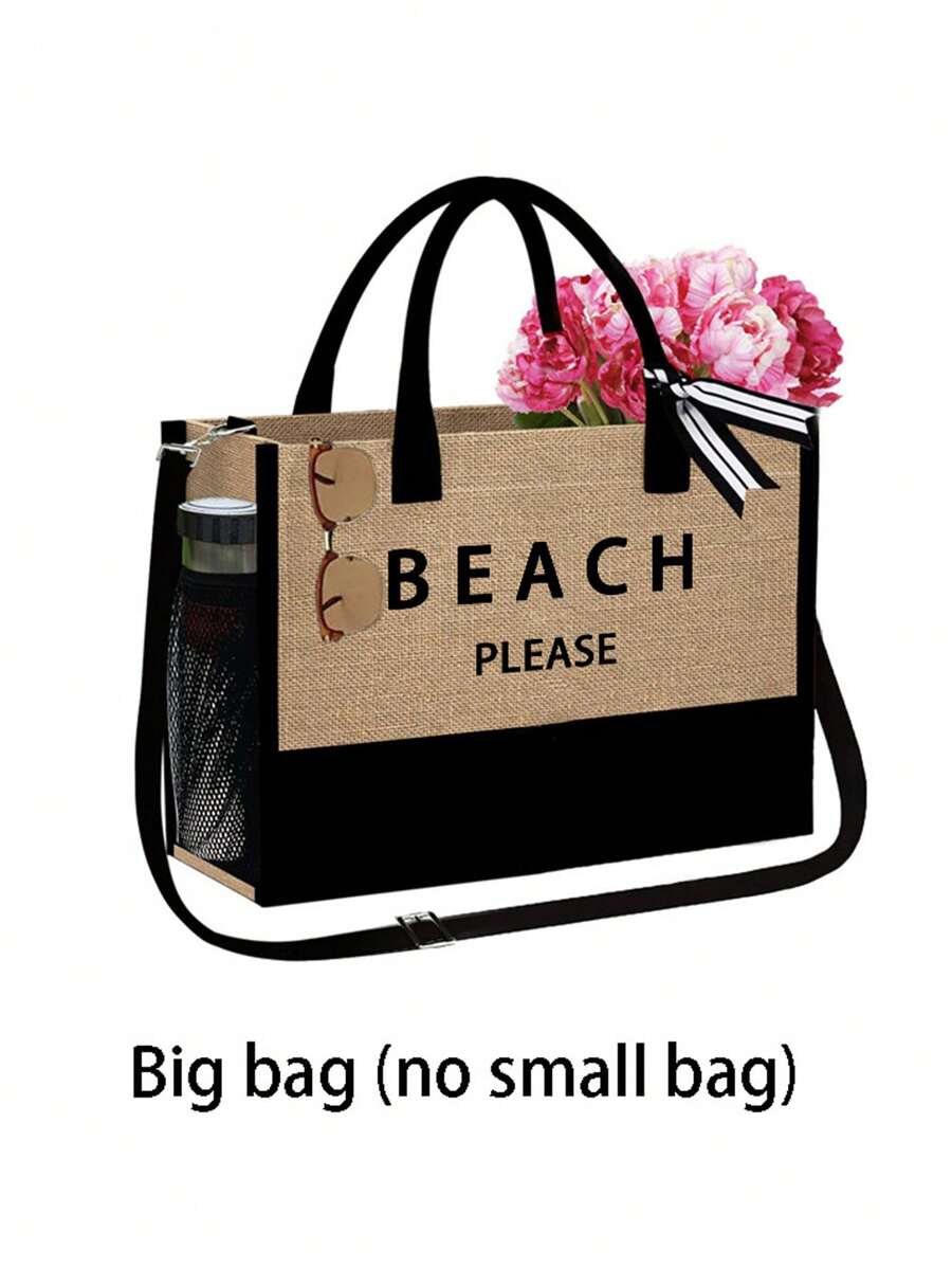 Beach Tote Bag Set With Sun Vi - Tote Bag Beach avis et prix