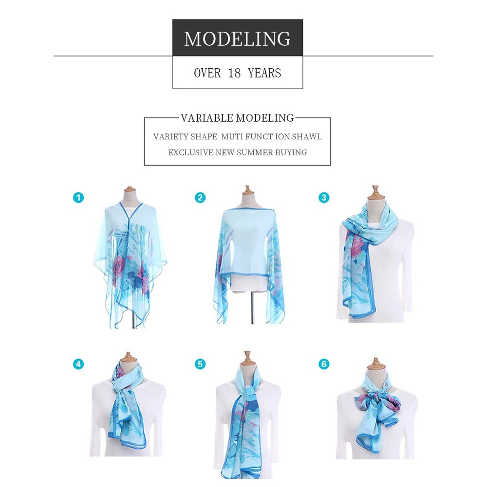 Fashion Solid color Shawl Scar - Cover Up Kaftan avis et prix