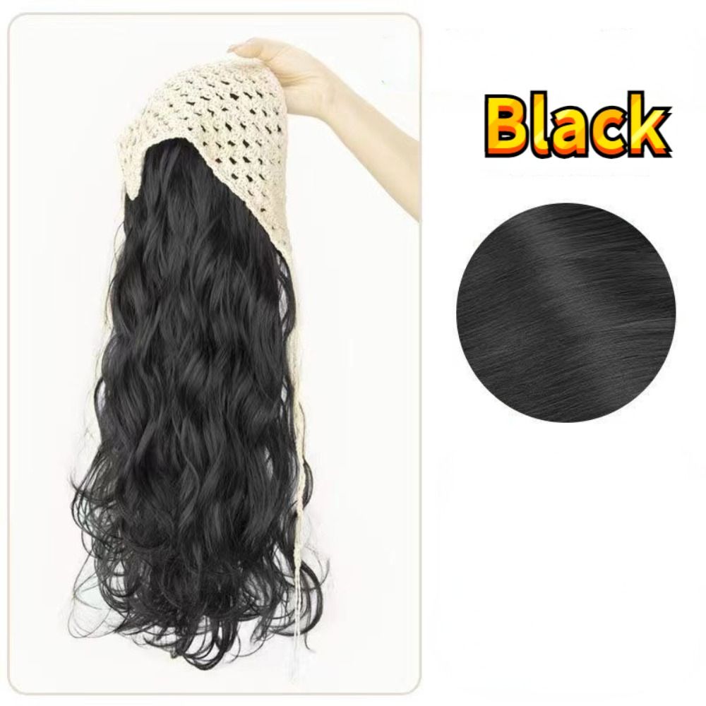 Fashion 65CM Wig Triangle Head - Headband Summer Knit avis et prix