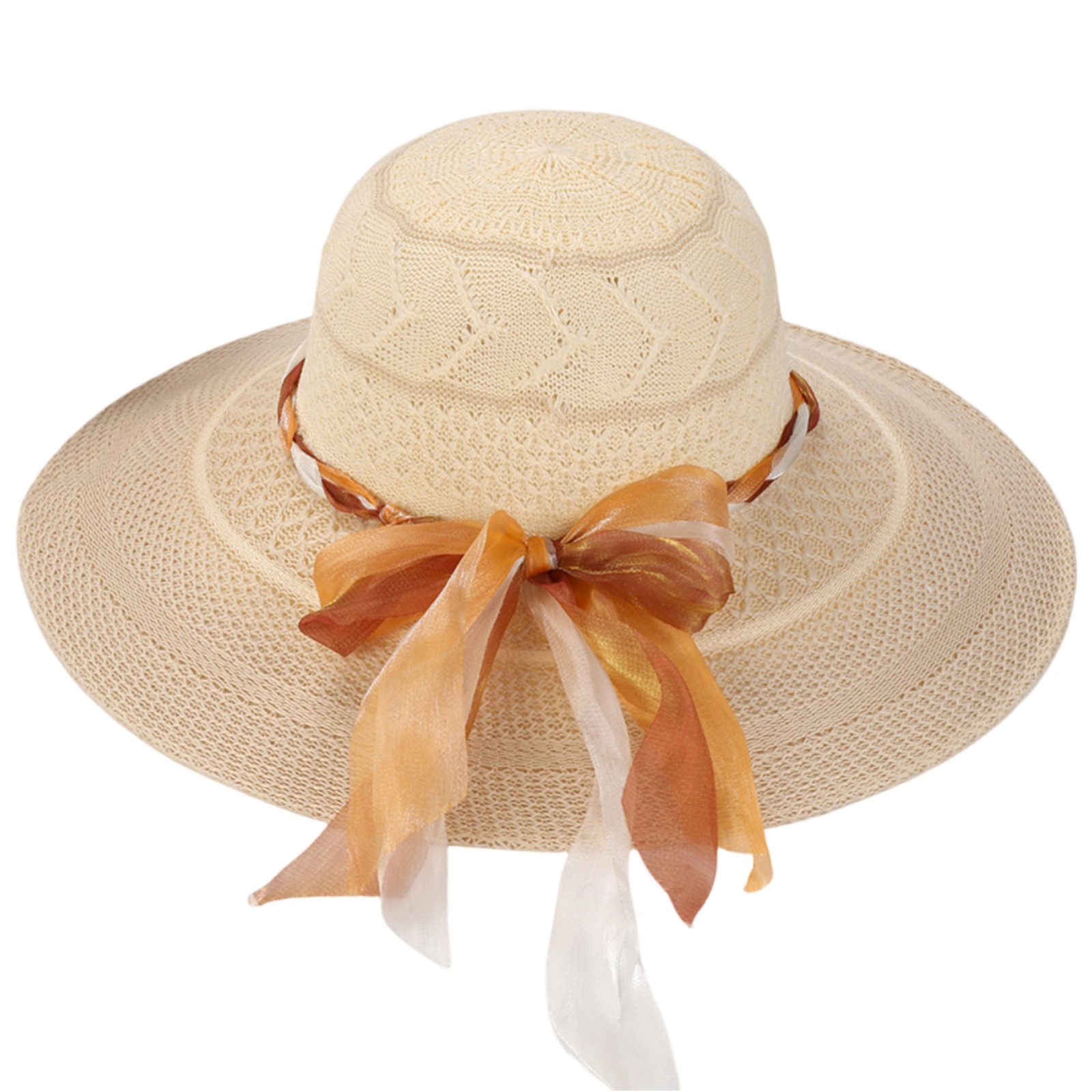 Women Bow Sun Hat Cloche Hat S - Hat Floppy Wide avis et prix