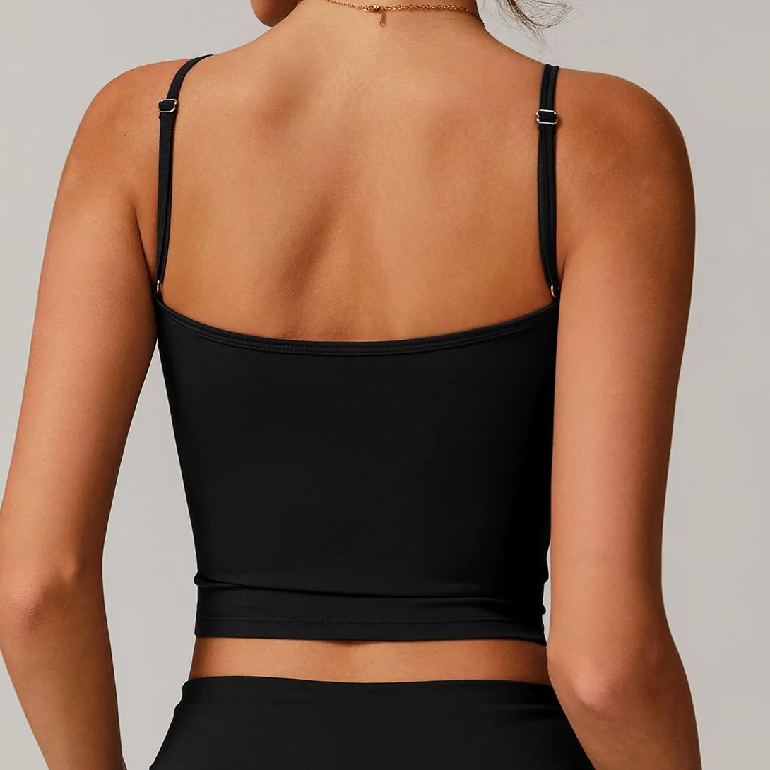 Breathable Sports Bra Fitness  - Crop Top Crochet avis et prix