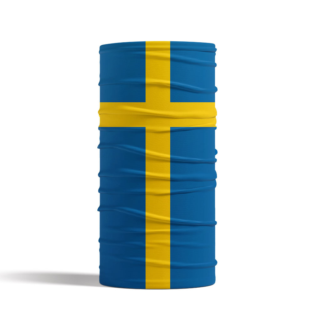 Sweden Flag Printed Bandana He - Headband Summer Knit avis et prix