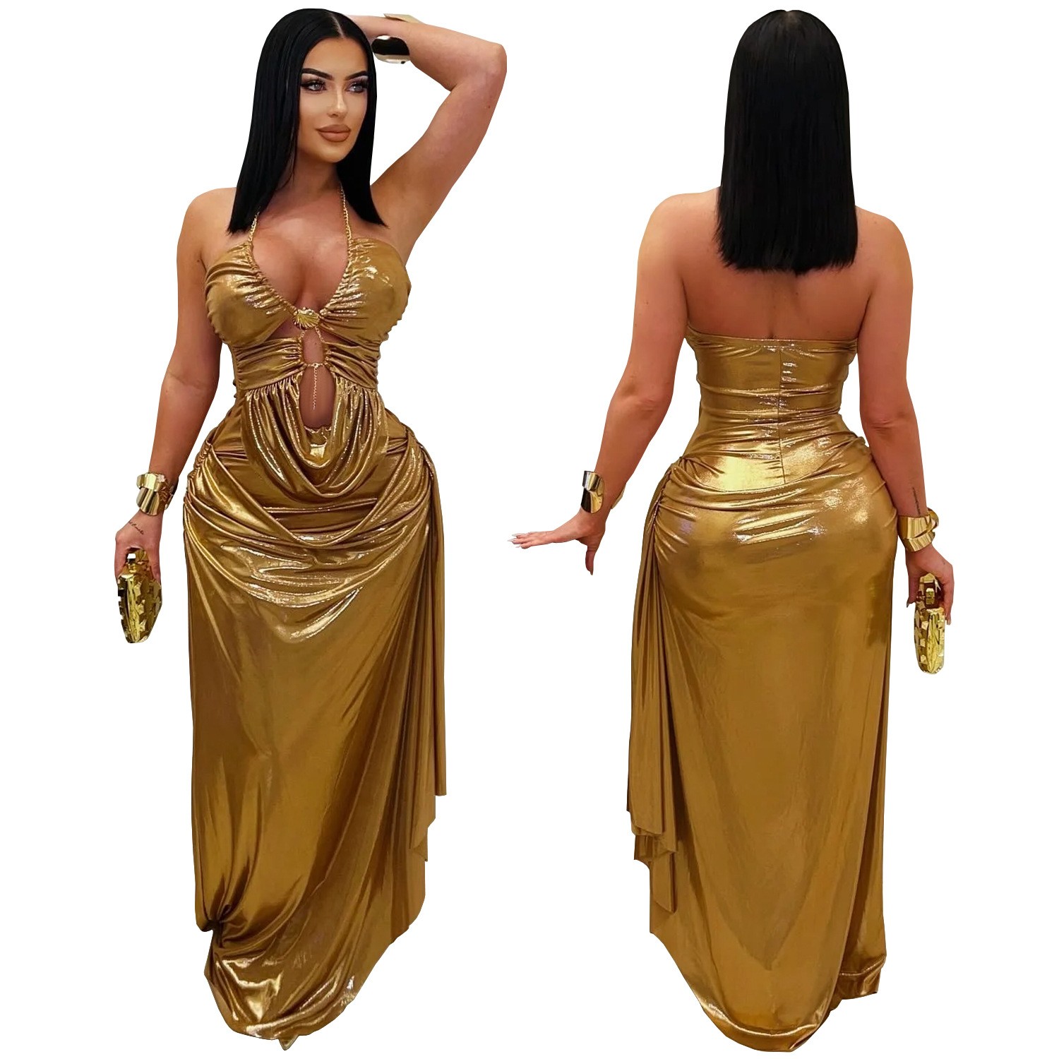 Prom Dress Evening Wedding Gue - Maxi Dress Halter avis et prix