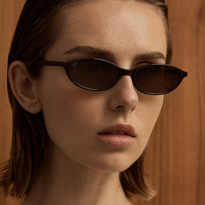 New Retro Oval Cat Eye Sunglas - Sunglasses Cat Eye avis et prix