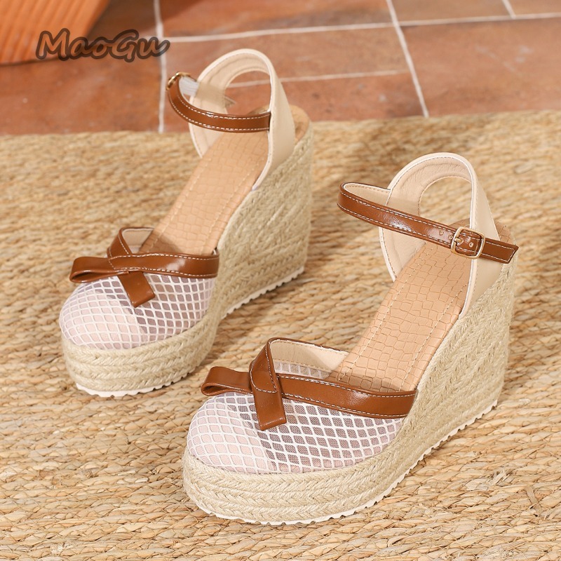 Size42 Women's Mesh Bow Espadr - Wedge Espadrille Women avis et prix