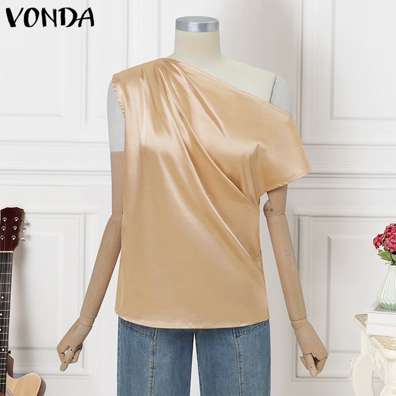 Plus Size 5XL VONDA Women Blou - Blouse Off Shoulder avis et prix