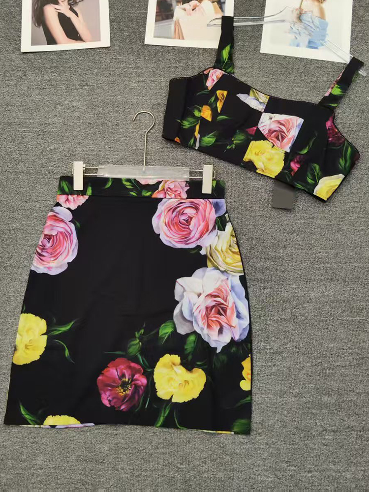 Retro flower print long-sleeve - Romper Floral Print avis et prix