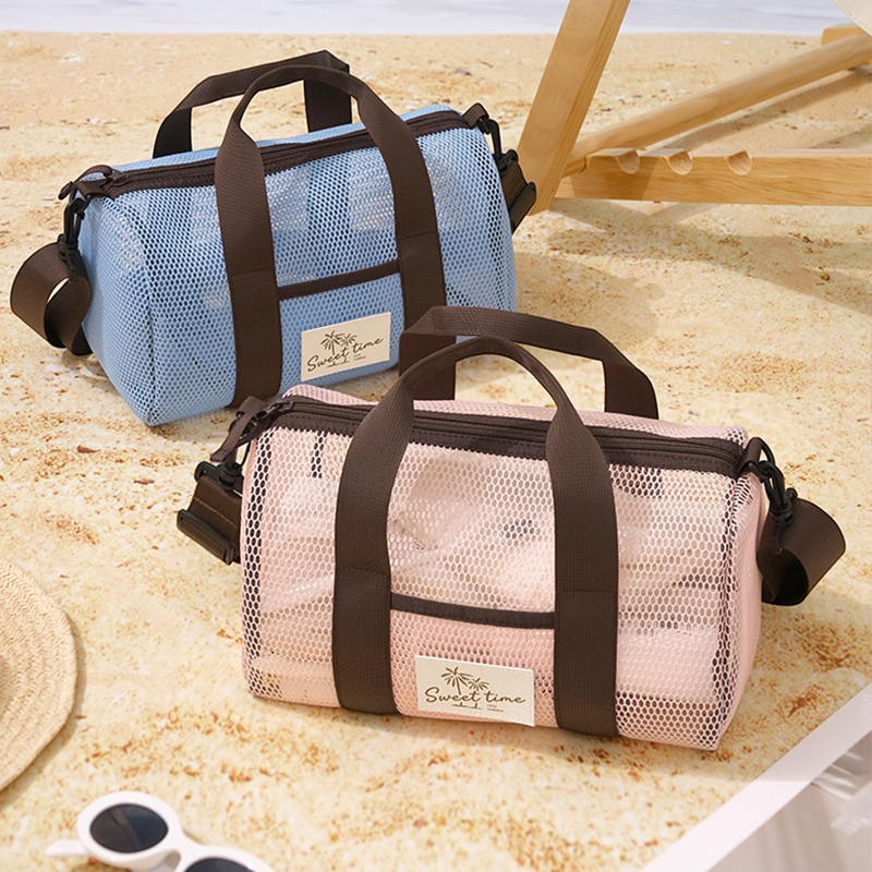See Through Mesh Beach Bag Qui - Tote Bag Beach avis et prix