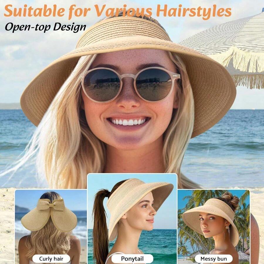 NPQQUAN Sun Visor Hats For Wom - Hat Floppy Wide avis et prix