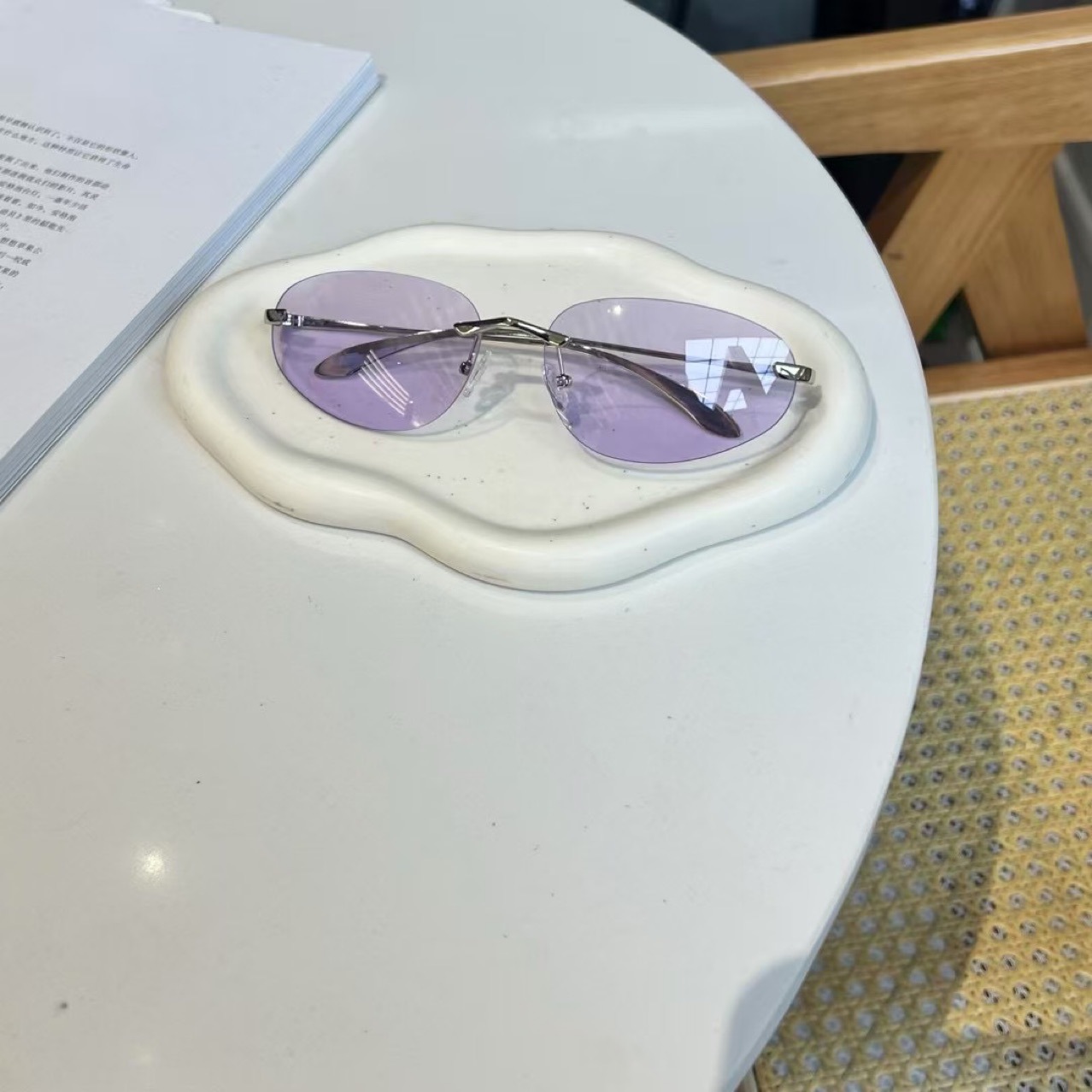 UV400 Rimless Shades, Cat Eye  - Sunglasses Cat Eye avis et prix