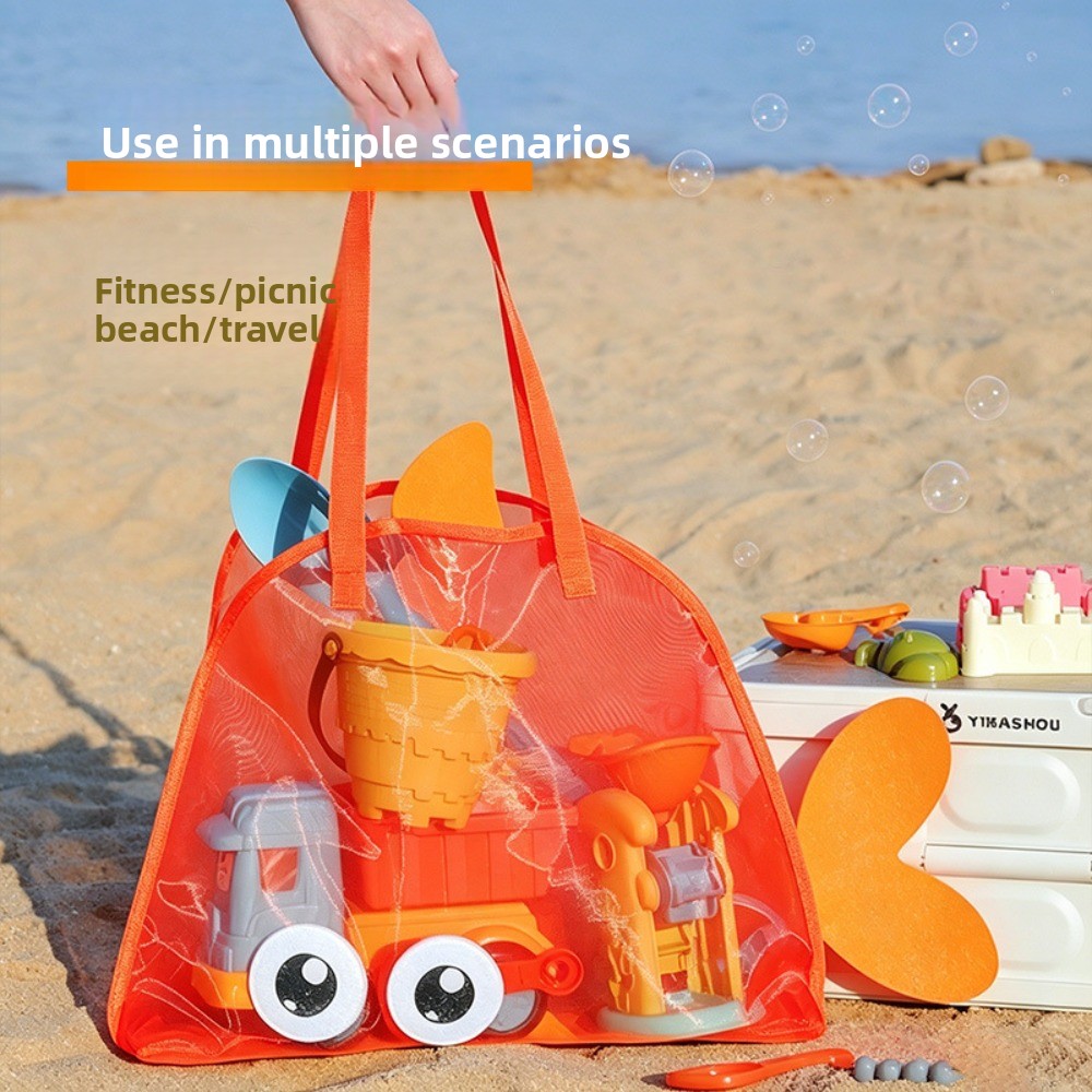 Kids Mesh Beach Bags Colorful  - Tote Bag Beach avis et prix
