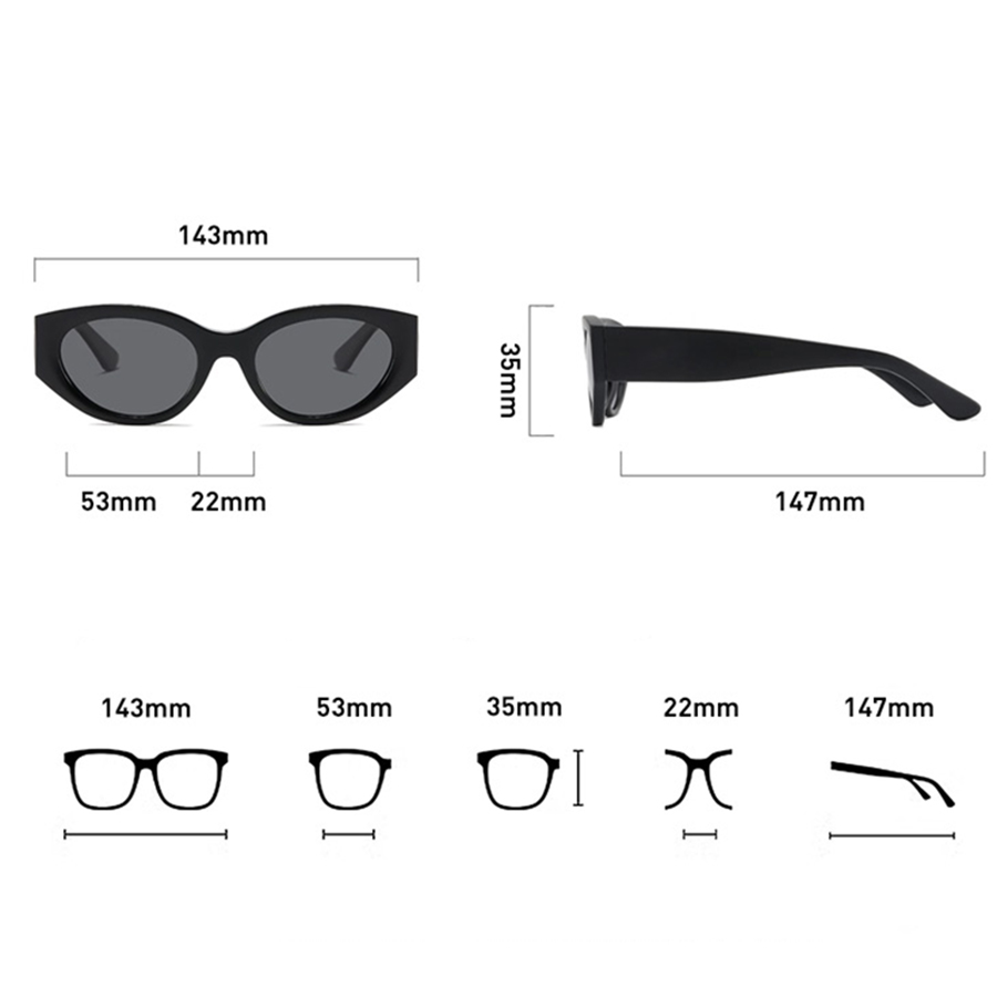 Women Men Classic Cat-Eye Pola - Sunglasses Cat Eye avis et prix