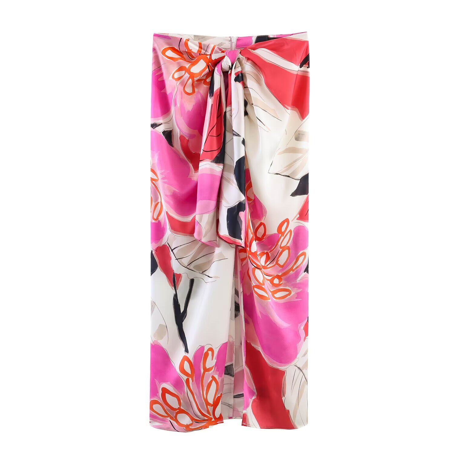 JNLEAOG Summer New Women's Sil - Midi Skirt Floral avis et prix