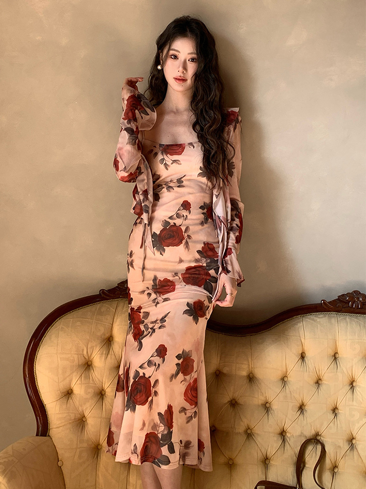 Women Vacation Clothes Sweet F - Romper Floral Print avis et prix