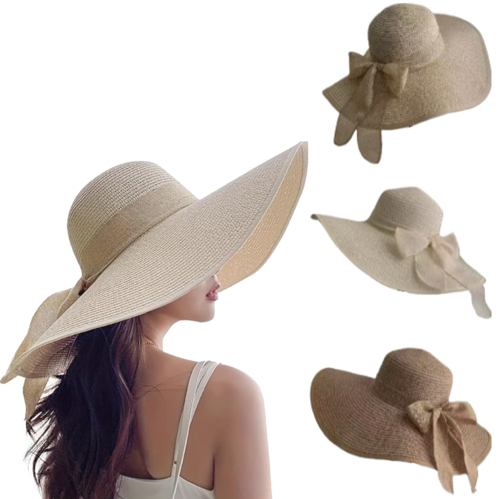 Women Summer Wide Brim Straw H - Hat Floppy Wide avis et prix