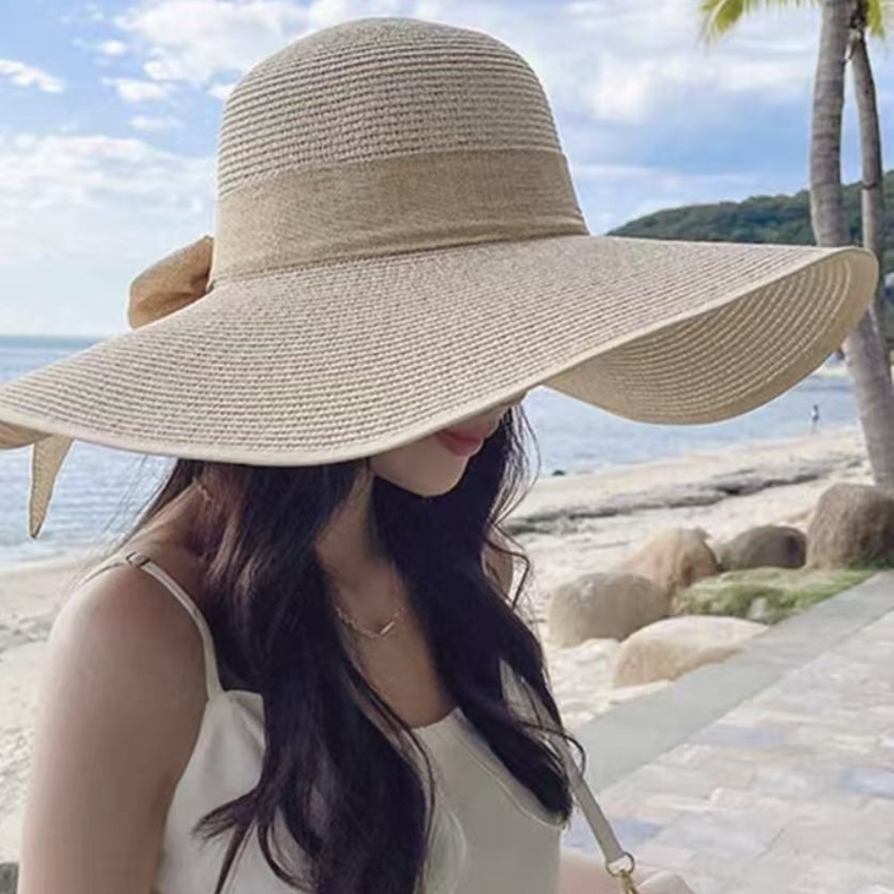Women Summer Wide Brim Straw H - Hat Floppy Wide avis et prix