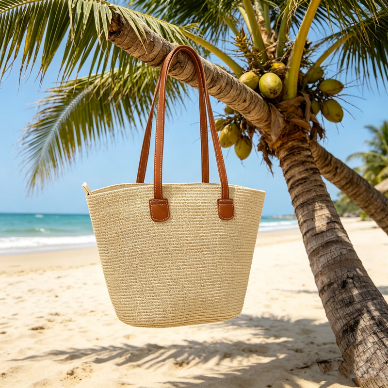 CLAREGQI  Women's Solid Color  - Tote Bag Beach avis et prix