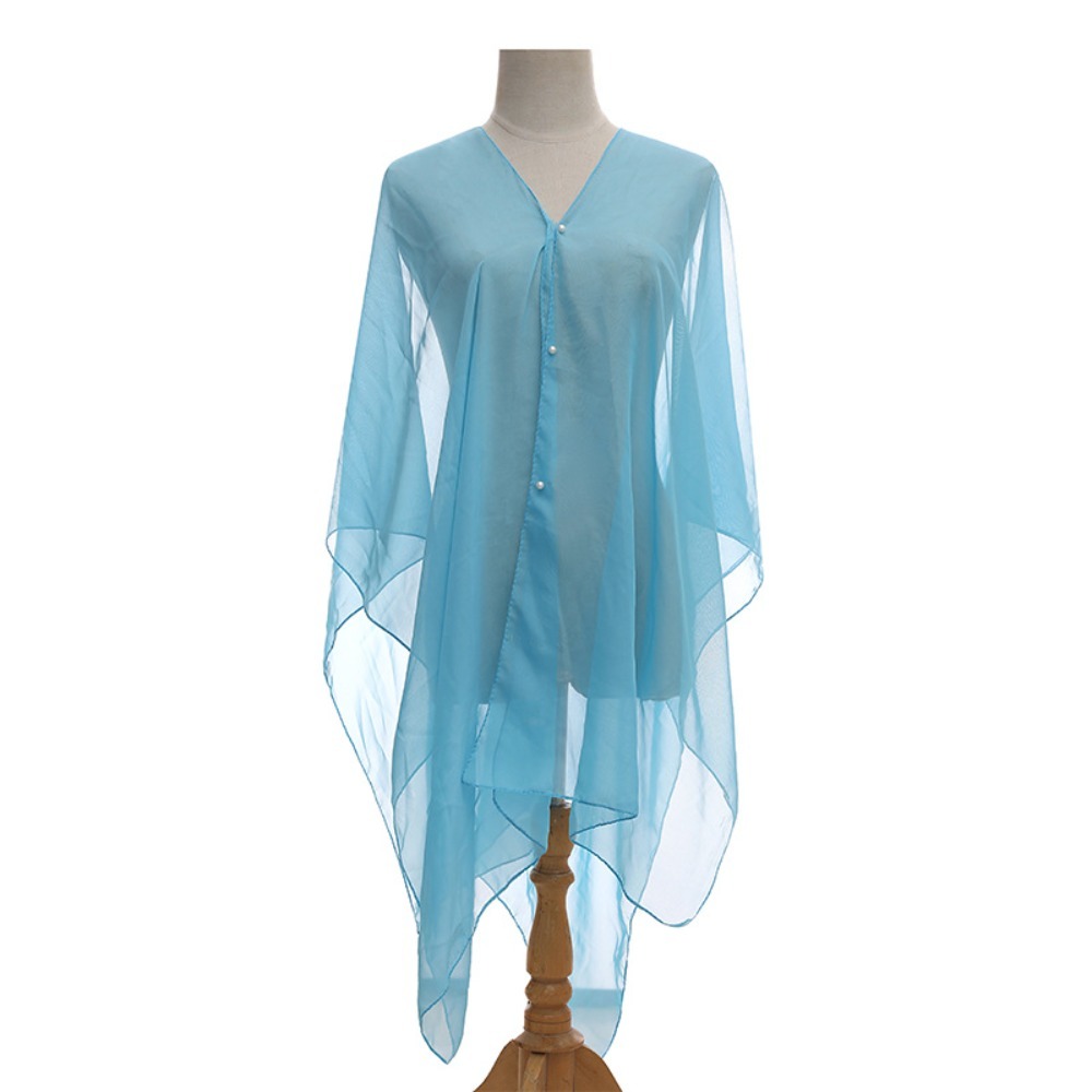 Fashion Solid color Shawl Scar - Cover Up Kaftan avis et prix