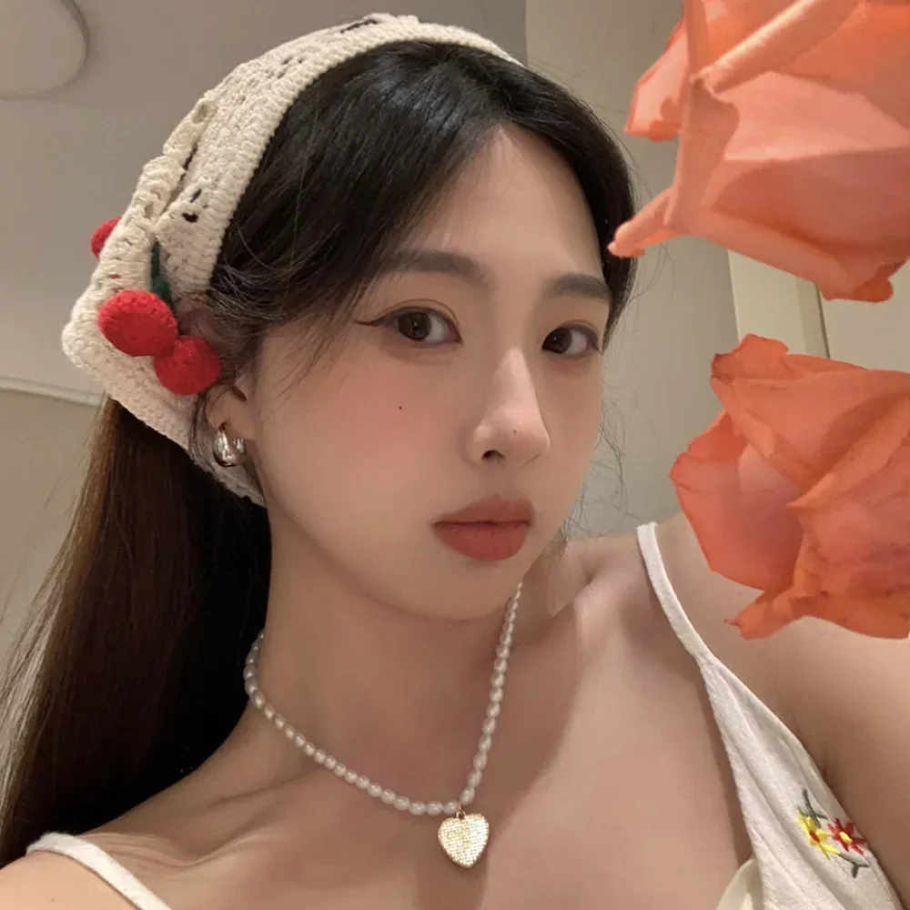 Sweet French Pastoral Style Tr - Headband Summer Knit avis et prix