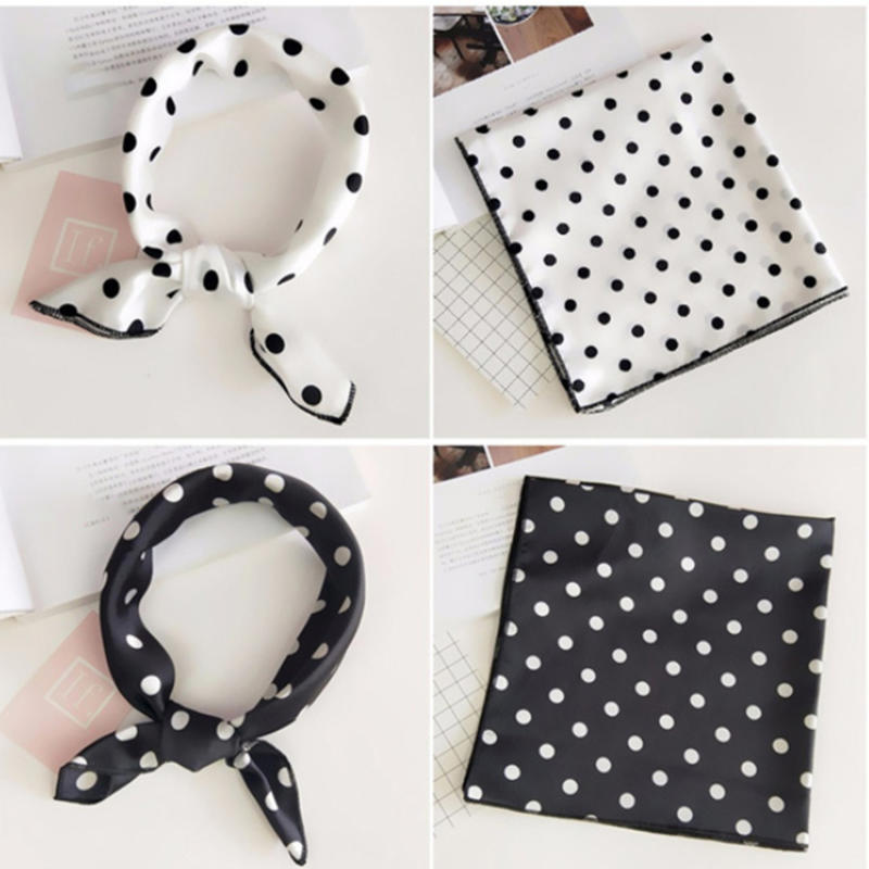 Leopard Print Polka Dot Square - Headband Summer Knit avis et prix
