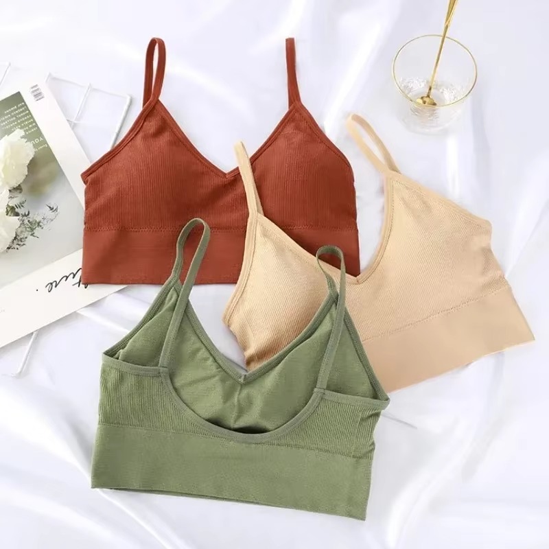 Seamless Women Push Up Bra Bea - Bralette Triangle Set avis et prix