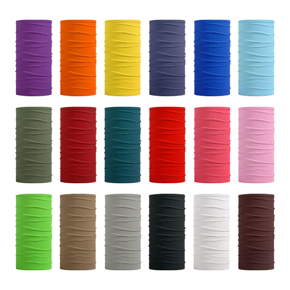 Seamless Solid Color Bandanas  - Headband Summer Knit avis et prix