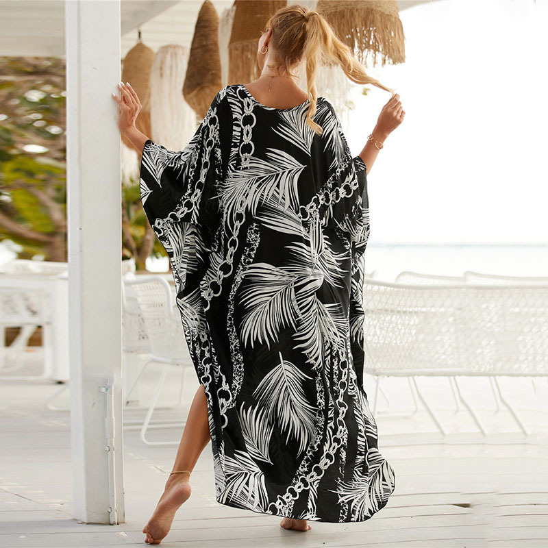 Women's Plus Size Animal Print - Cover Up Kaftan avis et prix