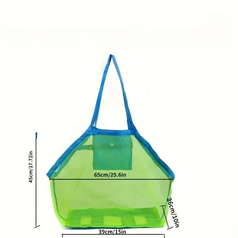 1pc Large Mesh Beach Tote Bag  - Tote Bag Beach avis et prix
