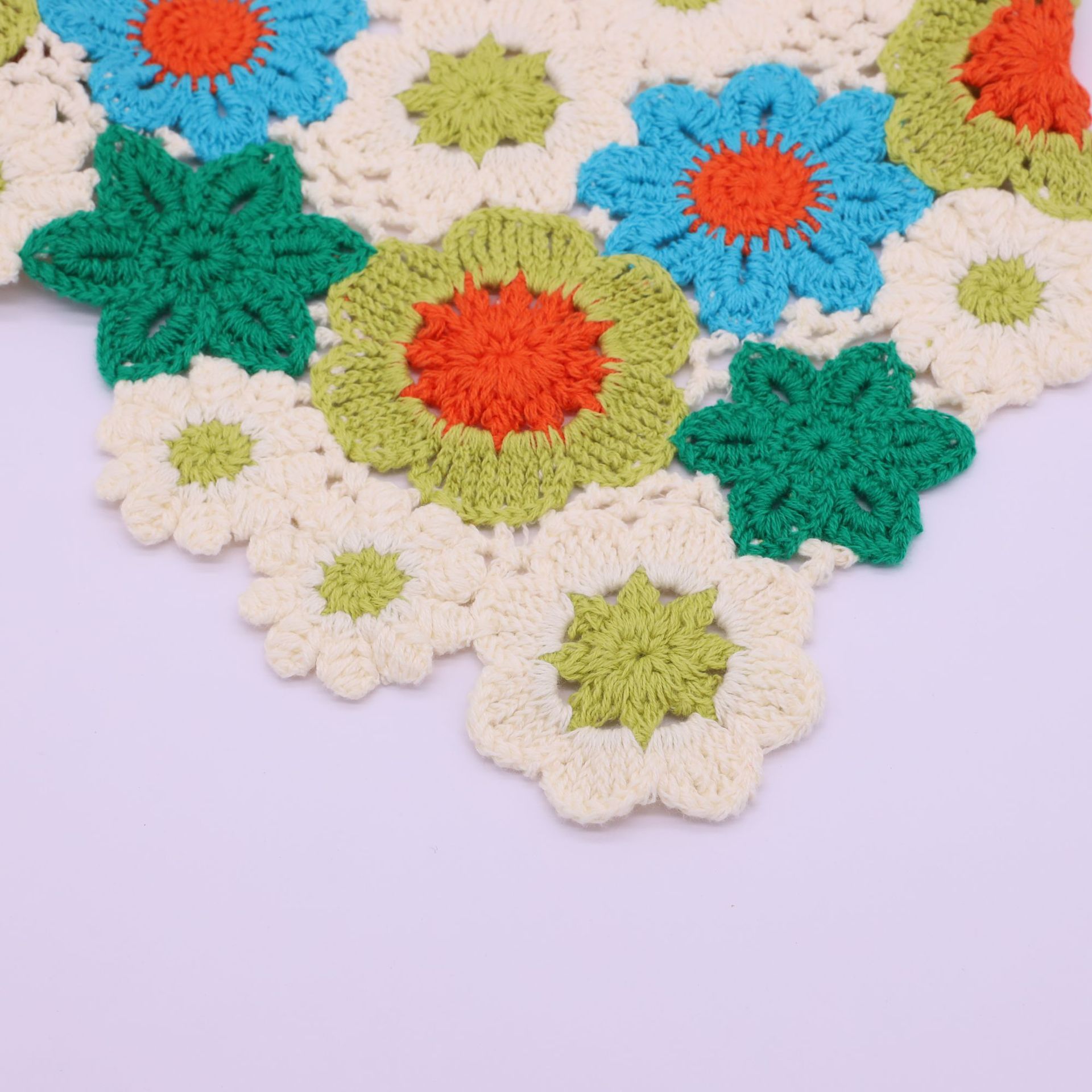2025 Hand Crochet Daisy Bandan - Headband Summer Knit avis et prix