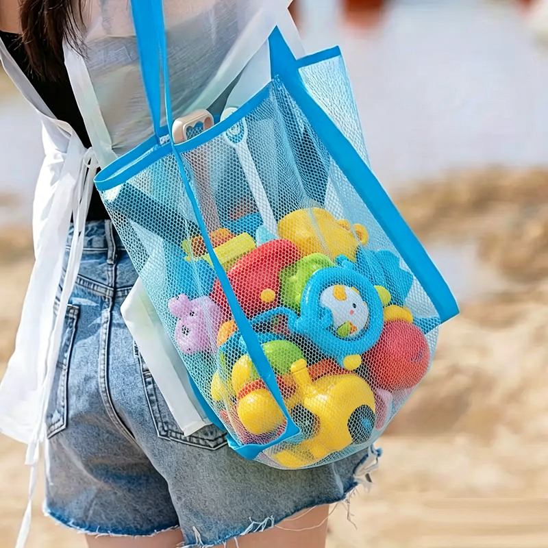 Multicolor Swimming Large Mesh - Tote Bag Beach avis et prix